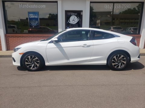 Taffeta White Honda Civic LX-P Coupe.  Click to enlarge.