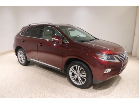 Claret Red Mica Lexus RX 350 AWD.  Click to enlarge.