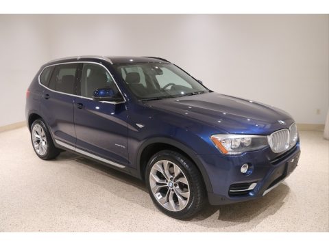 Deep Sea Blue Metallic BMW X3 xDrive28i.  Click to enlarge.