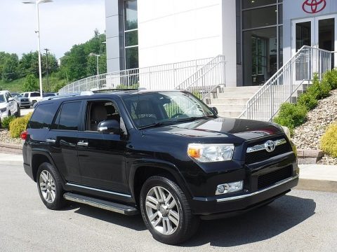 Black Toyota 4Runner Limited.  Click to enlarge.