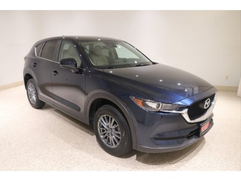 Deep Crystal Blue Mica Mazda CX-5 Touring.  Click to enlarge.