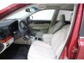 Front Seat of 2011 Subaru Outback 2.5i Limited Wagon #6