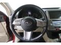 2011 Subaru Outback 2.5i Limited Wagon Steering Wheel #8