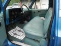  1979 Chevrolet C/K Blue Interior #20