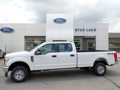 Oxford White Ford F250 Super Duty XL Crew Cab 4x4.  Click to enlarge.