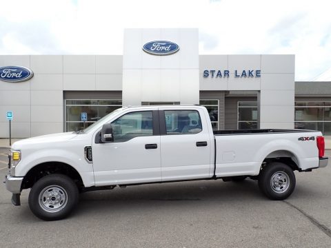 Oxford White Ford F250 Super Duty XL Crew Cab 4x4.  Click to enlarge.