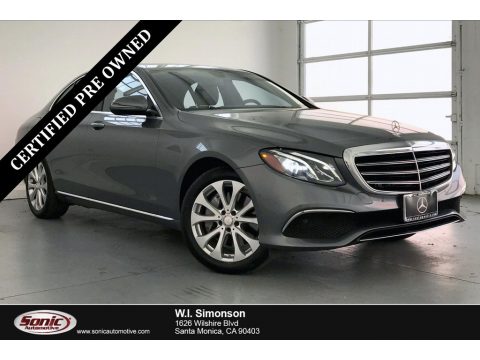 Selenite Grey Metallic Mercedes-Benz E 300 Sedan.  Click to enlarge.