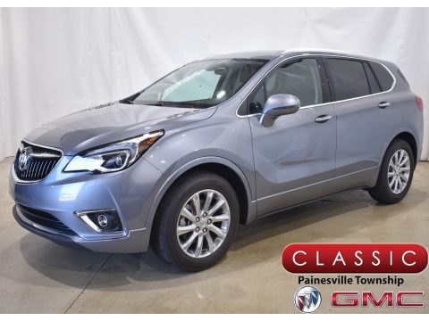 Satin Steel Metallic Buick Envision Essence.  Click to enlarge.