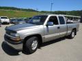 Front 3/4 View of 2002 Chevrolet Silverado 1500 LT Extended Cab #7