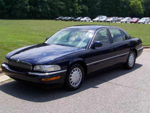 Twilight Blue Metallic Buick Park Avenue Ultra Supercharged.  Click to enlarge.