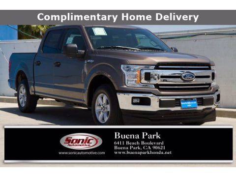 Stone Gray Ford F150 XL SuperCrew.  Click to enlarge.