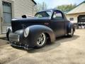 1941 Willys 441 Coupe Matte Black #4