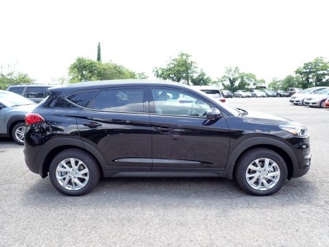 Black Noir Pearl Hyundai Tucson Value AWD.  Click to enlarge.
