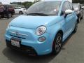Front 3/4 View of 2017 Fiat 500e All Electric #2