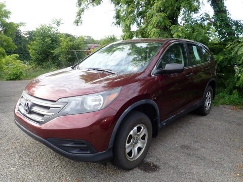 Basque Red Pearl II Honda CR-V LX AWD.  Click to enlarge.