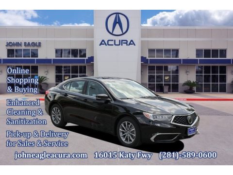 Majestic Black Pearl Acura TLX Technology Sedan.  Click to enlarge.