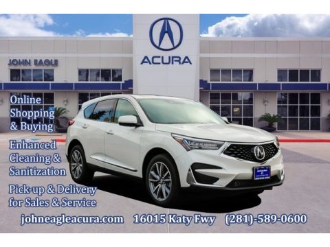 Platinum White Pearl Acura RDX Technology AWD.  Click to enlarge.