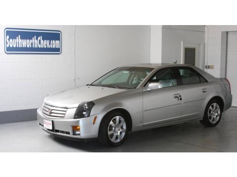 Light Platinum Cadillac CTS Sedan.  Click to enlarge.