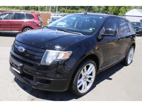 Black Ford Edge Sport AWD.  Click to enlarge.