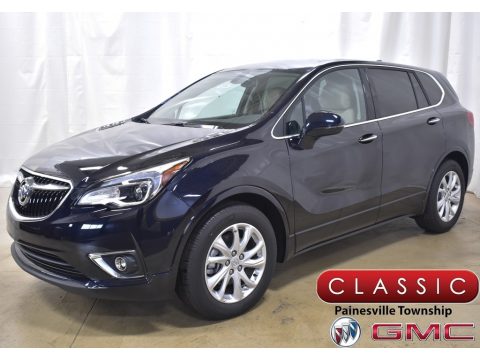 Dark Moon Blue Metallic Buick Envision Preferred AWD.  Click to enlarge.