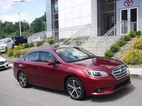 Venetian Red Pearl Subaru Legacy 2.5i Limited.  Click to enlarge.