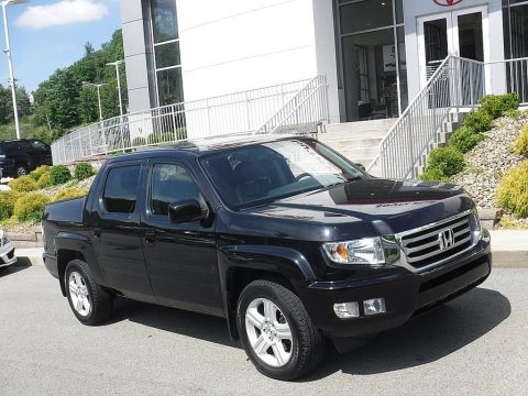 Crystal Black Pearl Honda Ridgeline RTL.  Click to enlarge.