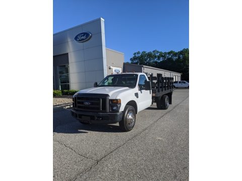 Oxford White Ford F350 Super Duty XL Regular Cab Chassis.  Click to enlarge.