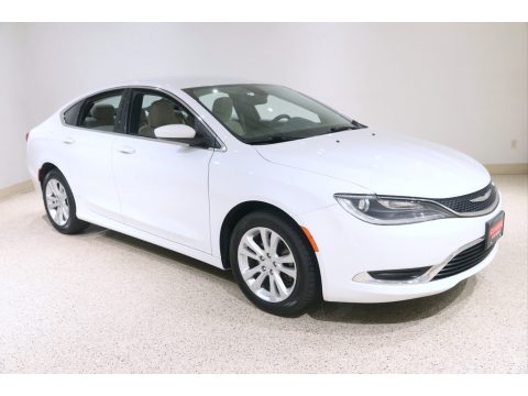 Bright White Chrysler 200 Limited.  Click to enlarge.
