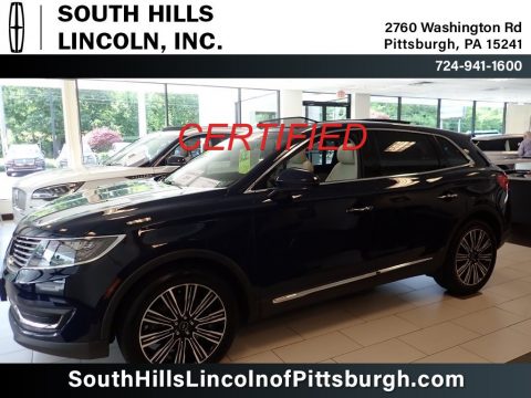Rhapsody Blue Lincoln MKX Black Label AWD.  Click to enlarge.
