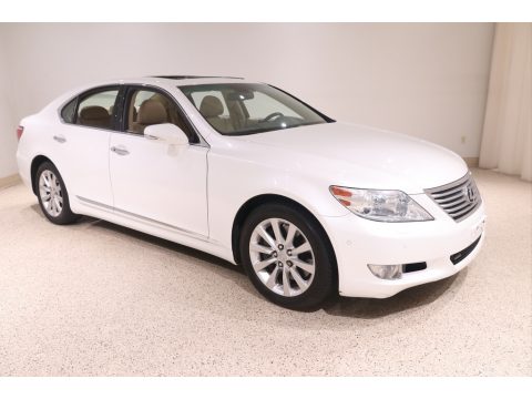 Starfire White Pearl Lexus LS 460 AWD.  Click to enlarge.