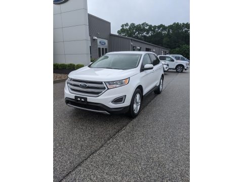 Oxford White Ford Edge SEL AWD.  Click to enlarge.