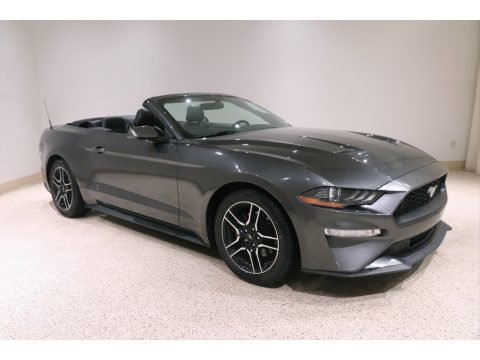 Magnetic Ford Mustang EcoBoost Premium Convertible.  Click to enlarge.