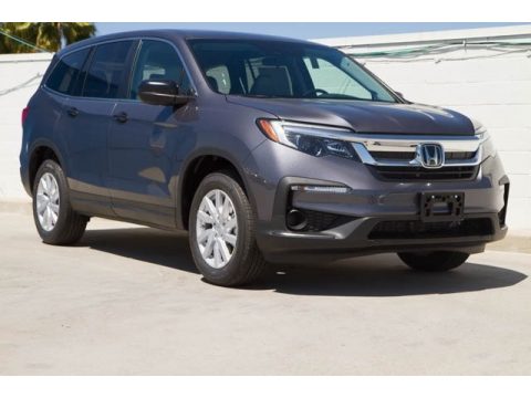Modern Steel Metallic Honda Pilot LX.  Click to enlarge.