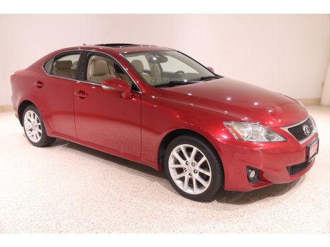 Matador Red Mica Lexus IS 250 AWD.  Click to enlarge.