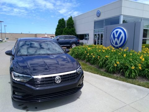 Black Volkswagen Jetta R-Line.  Click to enlarge.