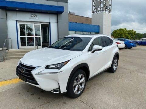 Eminent White Pearl Lexus NX 200t AWD.  Click to enlarge.