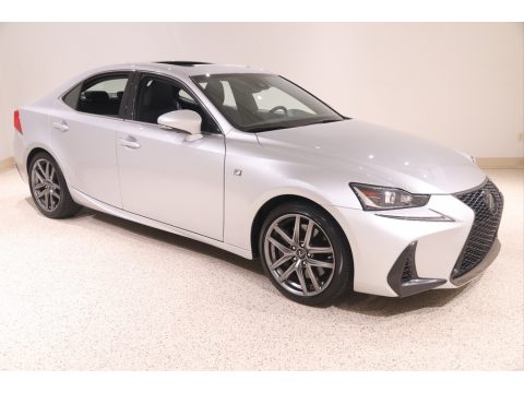 Silver Lining Metallic Lexus IS 300 F Sport AWD.  Click to enlarge.