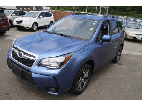 Quartz Blue Pearl Subaru Forester 2.0XT Premium.  Click to enlarge.