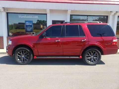 Ruby Red Ford Expedition Limited 4x4.  Click to enlarge.