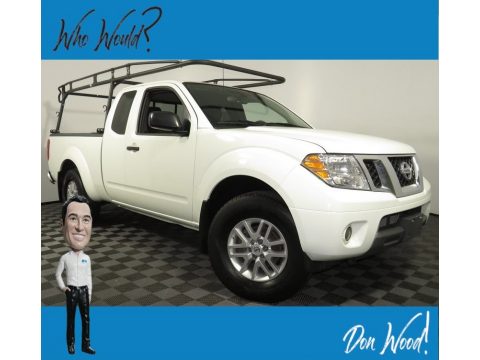 Glacier White Nissan Frontier SV King Cab 4x4. Click to enlarge. Glacier White Nissan Frontier SV King Cab 4x4. Click to enlarge.