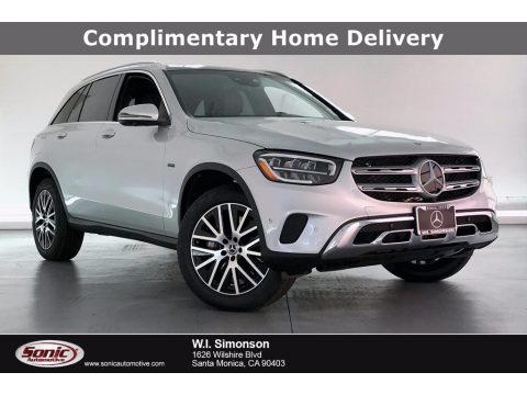 Iridium Silver Metallic Mercedes-Benz GLC 350e 4Matic.  Click to enlarge.