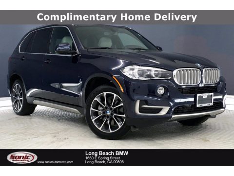 Imperial Blue Metallic BMW X5 xDrive40e iPerformance.  Click to enlarge.