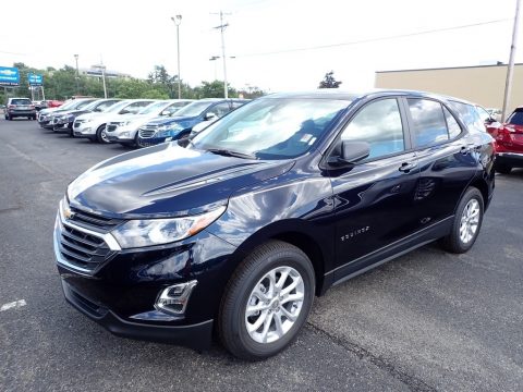 Midnight Blue Metallic Chevrolet Equinox LS AWD.  Click to enlarge.