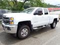 Front 3/4 View of 2016 Chevrolet Silverado 2500HD LT Double Cab 4x4 #1