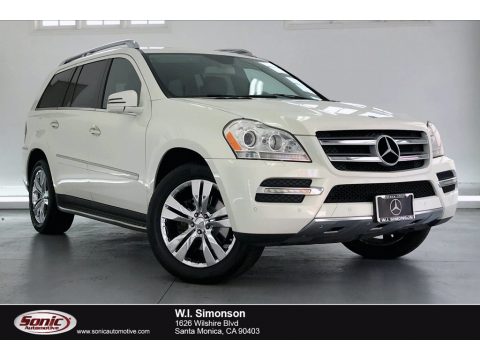 Arctic White Mercedes-Benz GL 450 4Matic.  Click to enlarge.