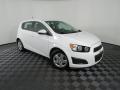 Front 3/4 View of 2015 Chevrolet Sonic LS Hatchback #2