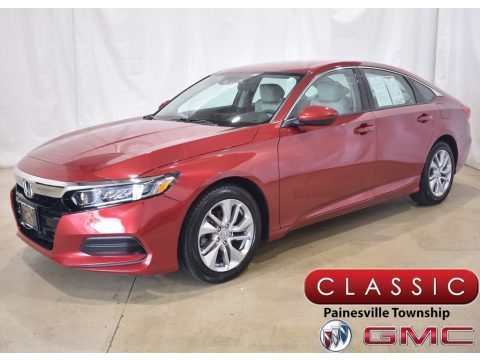 Radiant Red Metallic Honda Accord LX Sedan.  Click to enlarge.