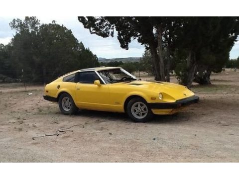 Yellow Nissan 280ZX GL Coupe.  Click to enlarge.