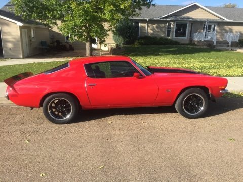 Medium Red Chevrolet Camaro Z28.  Click to enlarge.