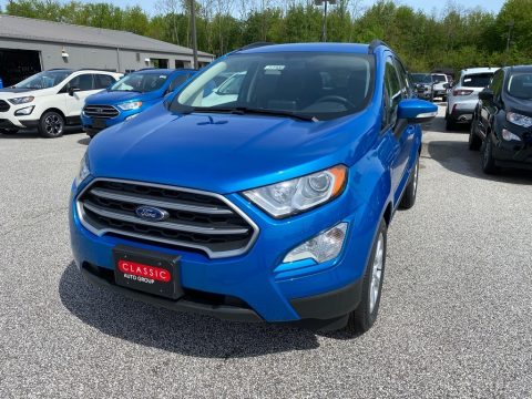 Blue Candy Metallic Ford EcoSport SE.  Click to enlarge.